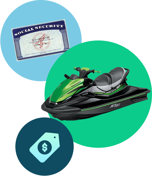 Social security number, your new toy, and purchase price